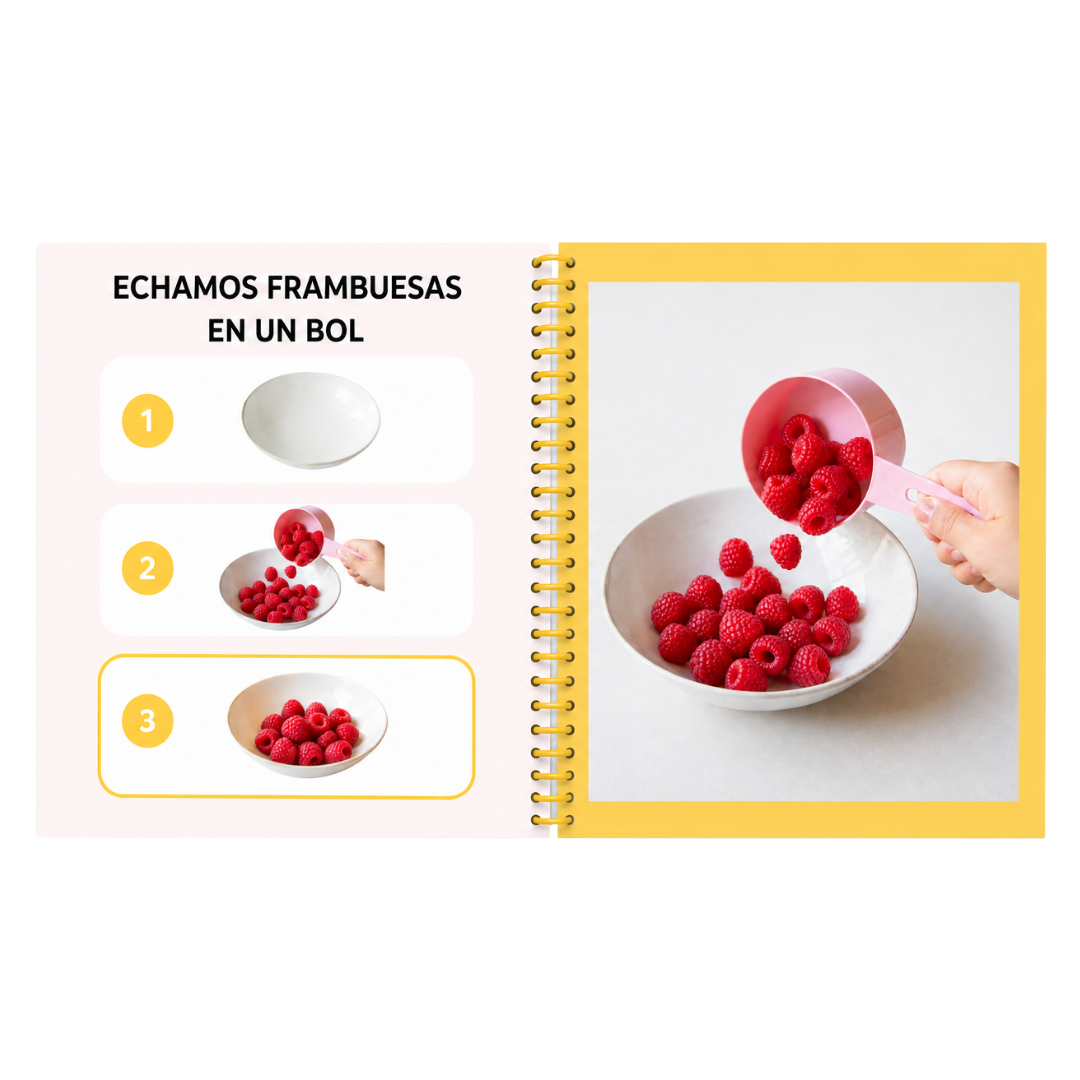 Recetario Sándwich de frambuesa y cacahuete — make & mess